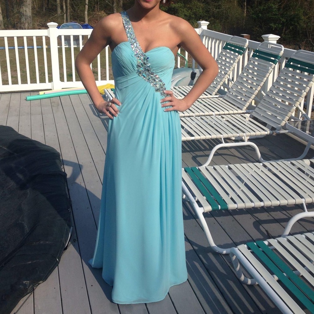 One Shoulder Formal Dress